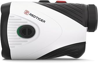Golf Rangefinder with Slope On/Off,1200 Yards,7X Magnification Laser Range Finder Golf, Flag Pole Lock Vibration, Rechargeable & Magnetic Suction