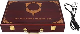 Electric Massage Stone Warmer Heater Hot Stone Heating Box Professional Portable Hot Stone Massage Heating Box for Home Spa Center(#2)