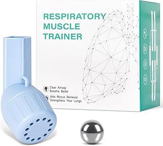 ACWOO Lung Exerciser and Mucus Clearing Device, Mucus Removal Device, Hand-Held Breathing Exerciser for Better Fitness & Sleep
