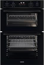 Zanussi Series 40 Airfry Built-in Double Oven With Catalytic Cleaning - Black