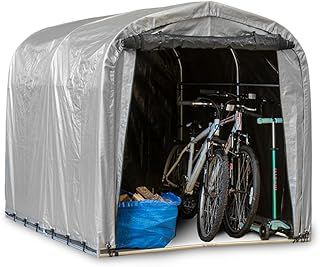 Bulhawk Garden Storage Shelter Bike Shed Log Store Outdoor Moped Scooter Cover 220cm x 155cm x 160cm