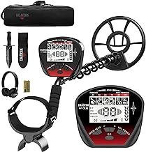 DR.ÖTEK Metal Detector for Adults Professional, Lightweight, Pinpoint & Exclusive Memory Mode, Higher Accuracy, IP68 Waterproof Coil, Bigger Backlit LCD Display, New Advanced DSP Chip