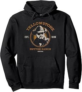 Yellowstone Dutton Ranch Rip Wheeler Look Pullover Hoodie