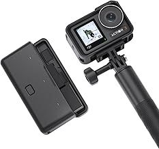 DJI Osmo Action 3 Adventure Combo, Waterproof Action Camera with 4K HDR, 10-Bit Color Depth, HorizonSteady, Cold Resistant & Long-Lasting, Extension Rod, Vlogging Camera for YouTube