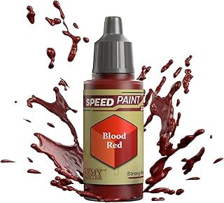 The Army Painter Speedpaint Blood Red 2.0, Single Acrylic Paint 18ml One-coat Painting Soloution For Fantasy Tabletop Miniatures Like Warhammer 40k and Dungeons And Dragons Figures