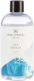 Wax Lyrical Sea Breeze Reed Diffuser Refill - 200ml | Refreshing Sea Breeze Fragrance | Made in England