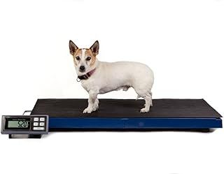 AM-VSX-180K-22-180KG Scale - Suitable for Dog Trainers, Police, Vets and Home Use - Intelligent Scale with Large Platform, Dynamic Weighing and Weight Hold function