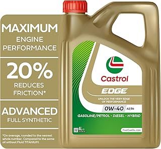 Castrol EDGE 0W-40 A3/B4 Engine Oil 4L