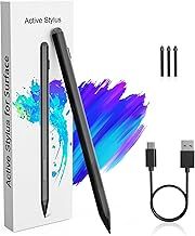 Microsoft Surface Pen - Stylus for Surface Pro 11/10/9/X/8/7/6/5/4/3, Go 4/3/2/1, Laptop/Studio/Book 4/3/2/1 with Palm Rejection, 4096 Pressure Sensitivity