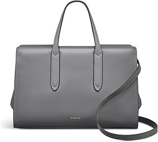 RADLEY London Liverpool Lane Medium Zip Around Top Handle Bag for Women, in Smooth Leather with Grab Handles