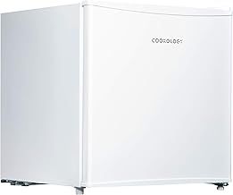 Cookology MFZ32WH Table Top Mini Freezer - Small Freezer with 32 Litre Capacity - Adjustable Temperature Control - Adjustable Legs - Removable Wire Shelf - 4 Star Rating - White