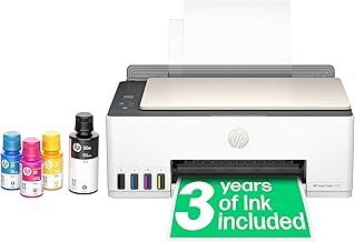 HP Smart Tank 5107 All in One Printer , Perfect for Home , Colour , Wireless , Print, Scan, Copy , Refillable, Includes up to 3 Years of Ink , Smart Buttons , Easy Setup , Reliable Wi-Fi