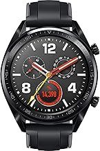 HUAWEI Watch GT - GPS Smartwatch with 1.39" AMOLED Touchscreen, 2-Week Battery Life, 24/7 Continuous Heart Rate Tracking, Multiple Outdoor and Indoor Activities, 5ATM Waterproof, Black | 55023255