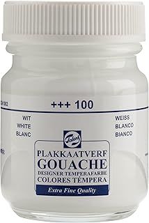 Talens White - GOUACHE PAINT 50ml JAR