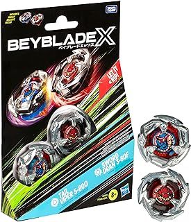 Beyblade X Tail Viper 5-80O and Sword Dran 3-60F Top Dual Pack Set, Includes 2 Right-Spin Tops, Spinning Toys for 8+ Year Old Boys and Girls, Action-Packed Battles