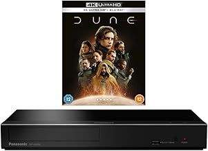 Panasonic DP-UB450 MULTIREGION DVD Regions 1-8 - Blu-ray Region B - Bundle Including Dune 4K UHD Disc
