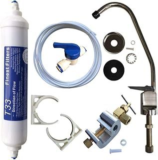 Undersink Drinking Water Tap Filter Kit System Including Faucet and Accessories