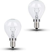 2 x Oven Bulbs 40W 230V E14 SES 300℃ Golf Shape Small Edison Screw for Neff Bosch Phillips AEG Hotpoint Cannon Siemens Beko Zanussi Flavel Oven Cooker