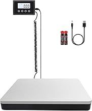 Postal Scales,440lb/0.35oz High Precison LCD Display Shipping Scales,Heavy Duty Stainless Steel Postage Scale with Hold Tare Function,Large Parcel Scale for Luggage,Package,Warehouse,Home,Pet