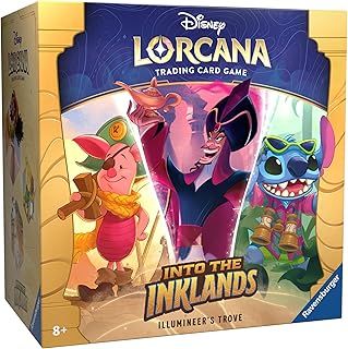 Ravensburger Disney Lorcana Trading Card Game for Adults & Kids Age 8 Years Up - Illumineer's Trove Set 3: Into The Inklands - Collectable TCG