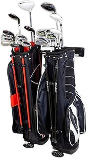StoreYourBoard BLAT 2 Bag Golf Rack, Garage & Home Storage Hooks, Mounted Hanging Organizer, Golf Bags & Accessories