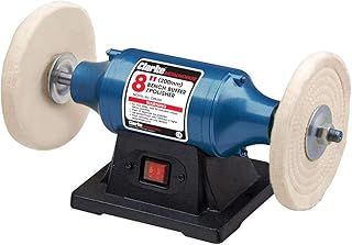 Clarke CBB200 370W 8'' Bench Buffer/Polisher (230V)
