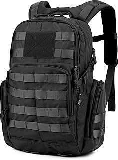 Mardingtop 25L Military Tactical Backpack Practical Rucksack for Men with Molle System Outdoor Hiking Backpack Army Backpack for Hiking, Traveling, Mountaining