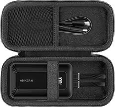 Khanka Hard Carrying Case Compatible with Anker Zolo Power Bank 10,000mAh 30W,Protective Storage Power Bank Bag,Case Only