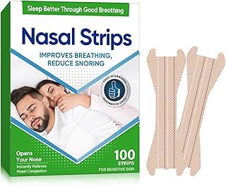 Anogol Nasal Strips for Snoring, Extra Strength Nose Strips for Breathing, Anti Snoring Device,Snoring Aids for Men, Relieve Nasal Congestion for Men & Women, Improved Airflow and Comfortable Fit…