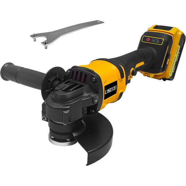 Brushless Cordless Angle Grinder, 4 Inch Grinder for DEWALT 18V/20V