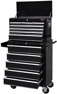 Dirty Pro Tools™ X Large Tool Chest TOP Cabinet TOP Box and ROLLCAB Box Mechanics Tool Chest