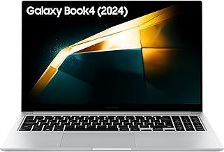 Samsung Galaxy Book4 Laptop | 15.6' FHD AMOLED Display | Intel Core 5 | 8 GB RAM | 256 GB SSD | Windows 11 | Aluminium Silver| Works with Galaxy Phone & Tab