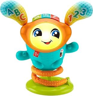 Fisher-Price DJ Bouncin’ Beats, Baby Musical Learning Toy (QE)