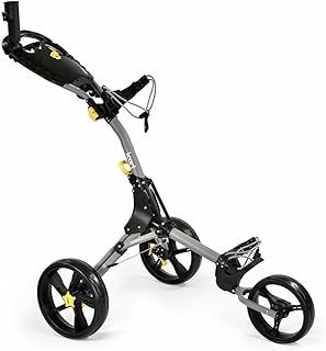 iCart Masters Compact Evo 3 Wheel Push Golf Trolley Grey/Black