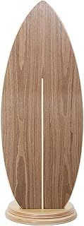 Balance Board Indoor - Surf Style Wooden Board with Roller and Base, Athletic Training and Board Sports for Balance, Stability