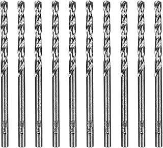 3mm 10pcs M35 HSS Gold Cobalt Jobber Drill Bit Set, Metric High Speed Steel Drill Bit Set for Drilling Stainless Steel & Hard Metal, Cast Iron, Copper, Aluminum