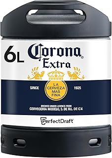 PerfectDraft Corona Extra Lager Beer keg for Philips Machine, 6 L