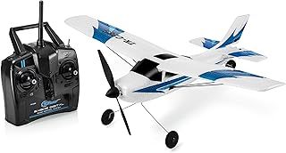 Top Race RC Airplane 3 Channel Remote Control Ready to Fly RC Plane for Adults, Easy and Ready to Fly, Great Gift for Adults or Advanced Kids, Upgraded with Propeller Saver (TR-C285G)