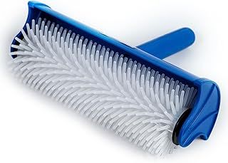 Spiked Flooring Screed Aeration Roller & Splash Guard Cover 250mm (10"), Spikes 20mm
