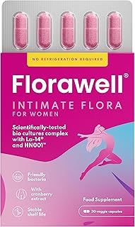 Florawell® Vaginal Probiotics for Women – Intimate Flora for Women Tablets, Supports Feminine Health – Womens Probiotics for Intimate, Balance & Daily Care – 30 Oral Capsules