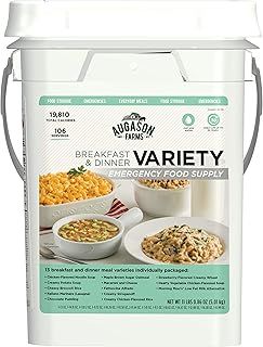 Augason Farms Variety Breakfast & Dinner Emergency Food Supply