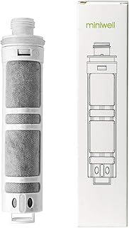 Miniwell Filter Shower Head L750 - Shower head Filter - Shower Filter - Filter for shower - Remove 99% chlorine and water impurifies (Z Replacement filter)