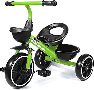 KRIDDO Kids Tricycles Age 24 Month to 5 Years, Toddler Kids Trike for 2.5 to 5 Year Old, Gift Toddler Tricycles for 2-4 Year Olds, Trikes for Toddlers, Green