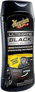 Meguiar's G15812EU Ultimate Black Plastic & Trim Restorer 355ml. Makes black plastic & trim look like new