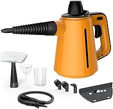 Portable Steam Cleaner,The Home Mini Hand Held Multi Purpose Steamer,Multifunctional Handheld Steam Cleaner 10 Attachments Stain Removal,Curtains,Car,Kitchen Tops & Much More