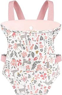GAGAKU Baby Doll Carrier Stuffed Toy Carrier Doll Accessories for Kids – Pink (Reindeer)