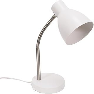 ValueLights | White Adjustable Flexi Neck Desk Lamp Reading Light | Table Lamps, Home Décor & Improvement Essential