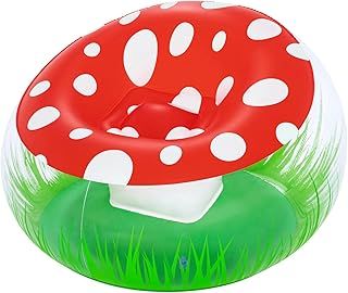 Bestway Mighty Mushroom Kids Inflatable Air Chair, Red