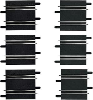 Carrera Go 20061658 Straights 3.94 in / 100 mm + 4.49 in / 114 mm Slot Car Racing Accessory