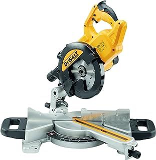 DEWALT DWS774-GB 216-mm 230V Slide Mitre Saw with XPS - Yellow/Black
